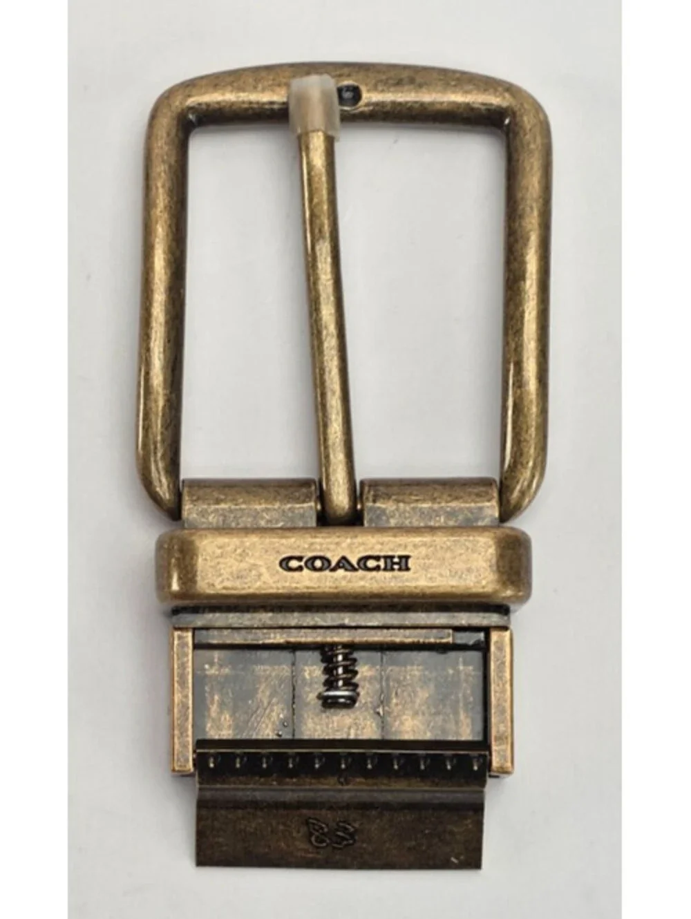 Coach Men's Reversible Belt Black Brown 42